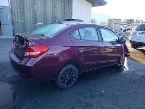 2020 Mitsubishi Mirage, VIN ML32F4FJ9LHF05769. Фото 3 з 6 з аукціону Copart. Каталог авто зі США OpenDataCar.