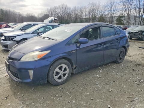 2014 Toyota Prius, VIN JTDKN3DU6E1755969. Фото 1 з 6 з аукціону Copart. Каталог авто зі США OpenDataCar.