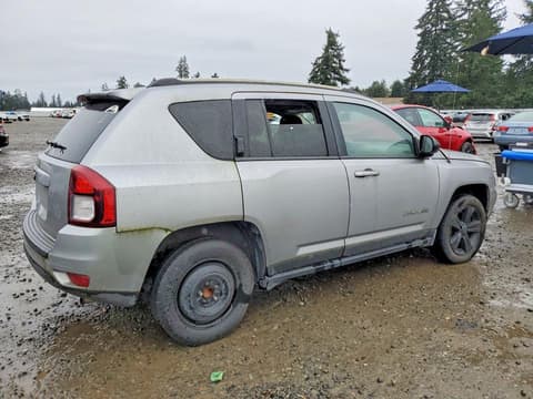 2017 Jeep Compass, VIN 1C4NJCBA6HD123784. Фото 3 из 6 с аукциона Copart. Каталог авто из США OpenDataCar.