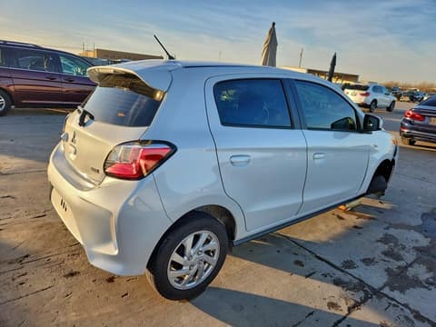 2024 Mitsubishi Mirage, VIN ML32AUHJ0RH034256. Фото 3 из 6 с аукциона Copart. Каталог авто из США OpenDataCar.