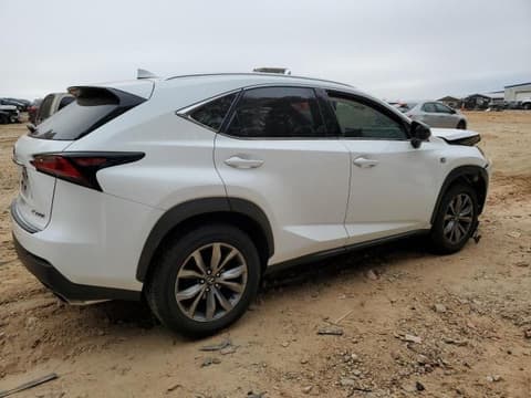 2017 Lexus NX 200t, VIN JTJYARBZ7H2070107. Фото 3 з 6 з аукціону Copart. Каталог авто зі США OpenDataCar.