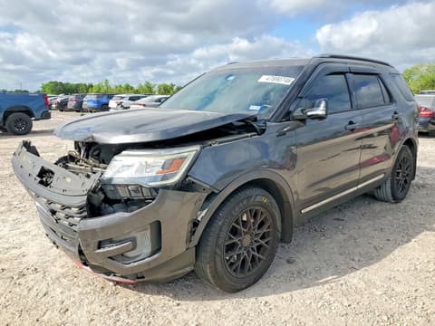 2017 Ford Explorer, VIN 1FM5K7D84HGA58801. Фото 1 з 6 з аукціону Copart. Каталог авто зі США OpenDataCar.