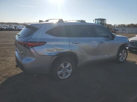 2022 Toyota Highlander, VIN 5TDCZRBH4NS584434. Фото 3 з 6 з аукціону Copart. Каталог авто зі США OpenDataCar.