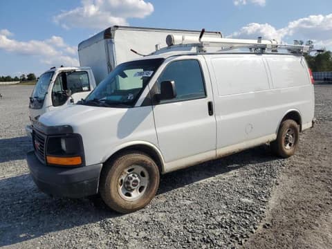 2012 Gmc Savana, VIN 1GTW7FCA0C1144479. Фото 1 з 6 з аукціону Copart. Каталог авто зі США OpenDataCar.