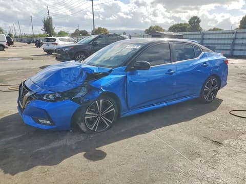 2020 Nissan Sentra, VIN 3N1AB8CV9LY242934. Фото 1 з 6 з аукціону Copart. Каталог авто зі США OpenDataCar.