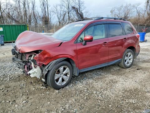 2015 Subaru Forester, VIN JF2SJADC1FH431619. Фото 1 з 6 з аукціону Copart. Каталог авто зі США OpenDataCar.