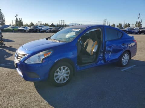 2016 Nissan Versa, VIN 3N1CN7AP3GL868545. Photo 1 of 6 from Copart auction. OpenDataCar US salvage catalog.