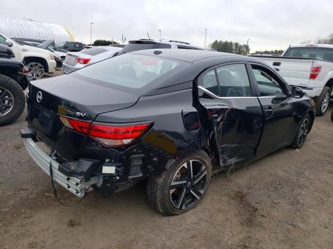 2024 Nissan Sentra, VIN 3N1AB8CVXRY308979. Zdjęcie 3 z 6 z aukcji Copart. Katalog aut z USA OpenDataCar.