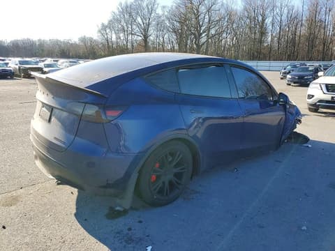 2021 Tesla Model Y, VIN 5YJYGDEE3MF243996. Фото 3 з 6 з аукціону Copart. Каталог авто зі США OpenDataCar.