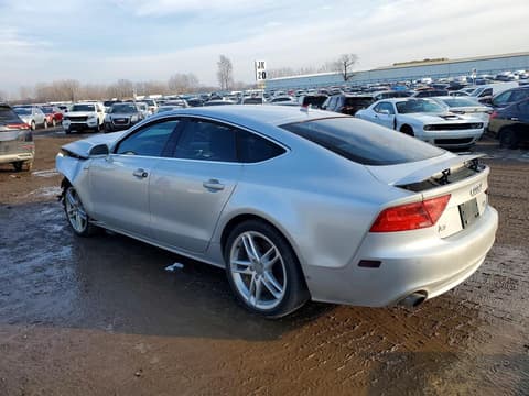 2012 Audi A7, VIN WAUSGAFC2CN001618. Фото 2 из 6 с аукциона Copart. Каталог авто из США OpenDataCar.