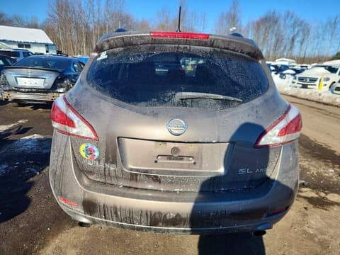 2014 Nissan Murano, VIN JN8AZ1MW1EW500207. Фото 6 з 6 з аукціону Copart. Каталог авто зі США OpenDataCar.