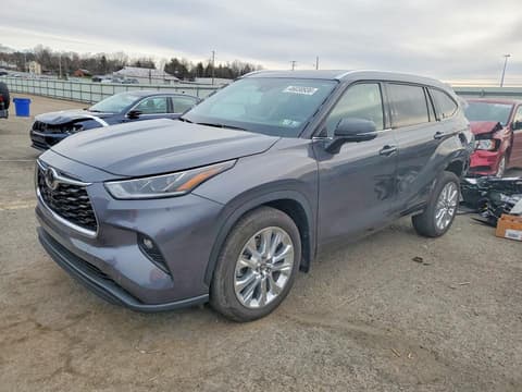 2024 Toyota Highlander, VIN 5TDKDRBH5RS557209. Фото 1 з 6 з аукціону Copart. Каталог авто зі США OpenDataCar.