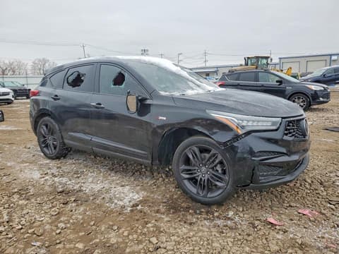 2019 Acura RDX, VIN 5J8TC2H65KL016240. Фото 4 з 6 з аукціону Copart. Каталог авто зі США OpenDataCar.