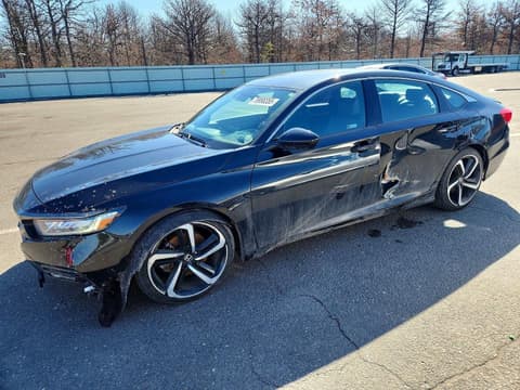 2019 Honda Accord, VIN 1HGCV1F32KA073052. Фото 1 з 6 з аукціону Copart. Каталог авто зі США OpenDataCar.