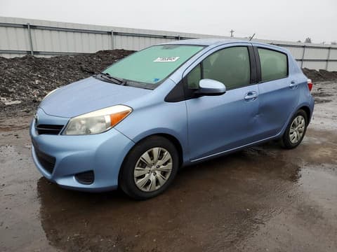 2014 Toyota Yaris, VIN JTDKTUD33ED592134. Фото 1 з 6 з аукціону Copart. Каталог авто зі США OpenDataCar.