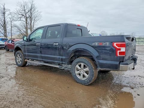 2019 Ford F-150 Lightning, VIN 1FTEW1E41KFB23554. Photo 2 of 6 from Copart auction. OpenDataCar US salvage catalog.