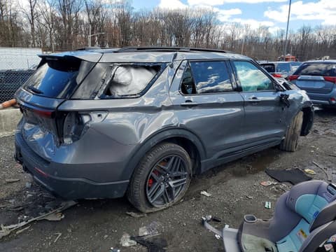 2025 Ford Explorer, VIN 1FMUK8KH5SGB65898. Фото 3 з 6 з аукціону Copart. Каталог авто зі США OpenDataCar.