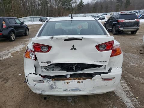 2009 Mitsubishi Lancer, VIN JA3AU26U69U021261. Фото 6 з 6 з аукціону Copart. Каталог авто зі США OpenDataCar.