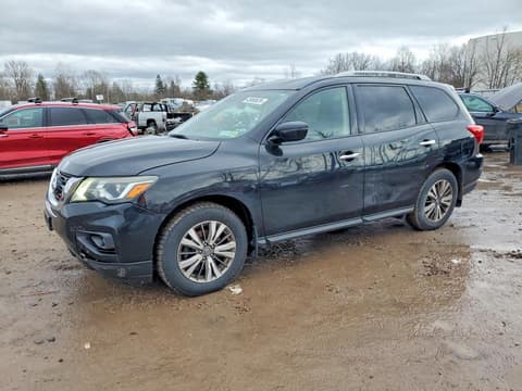2019 Nissan Pathfinder, VIN 5N1DR2MM5KC593335. Фото 1 з 6 з аукціону Copart. Каталог авто зі США OpenDataCar.