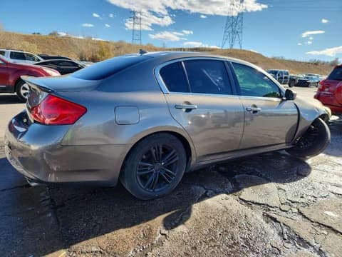 2010 Infiniti G37, VIN JN1CV6AR0AM461601. Фото 3 з 6 з аукціону Copart. Каталог авто зі США OpenDataCar.