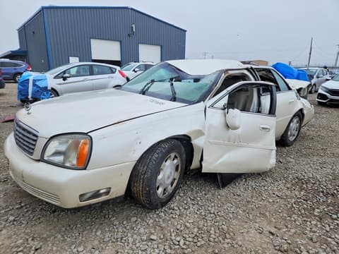 2002 Cadillac Deville, VIN 1G6KD54Y52U128565. Фото 1 з 6 з аукціону Copart. Каталог авто зі США OpenDataCar.