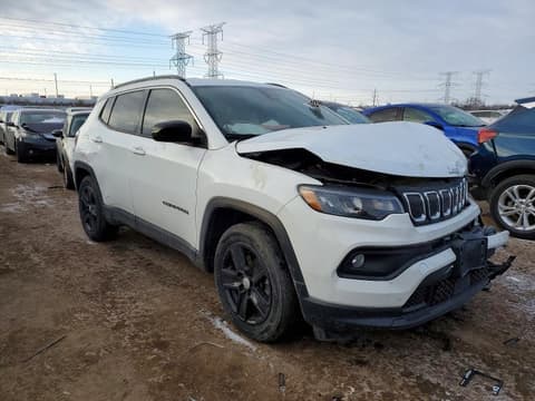 2022 Jeep Compass, VIN 3C4NJCBBXNT218072. Фото 4 з 6 з аукціону Copart. Каталог авто зі США OpenDataCar.