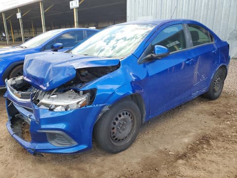 2017 Chevrolet Sonic, VIN 1G1JB5SH4H4126647. Фото 1 з 6 з аукціону Copart. Каталог авто зі США OpenDataCar.