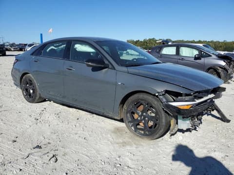 2024 Hyundai Elantra, VIN KMHLR4DF4RU739611. Фото 4 з 6 з аукціону Copart. Каталог авто зі США OpenDataCar.