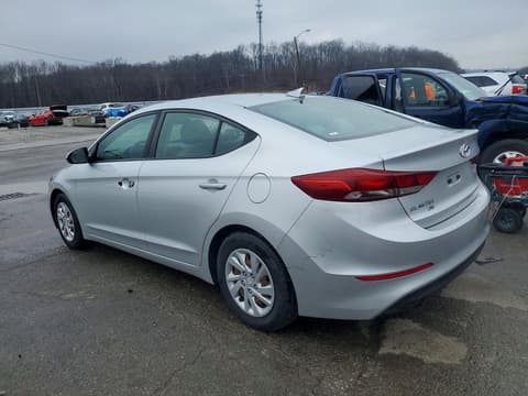 2017 Hyundai Elantra, VIN 5NPD74LF7HH087169. Zdjęcie 2 z 6 z aukcji Copart. Katalog aut z USA OpenDataCar.