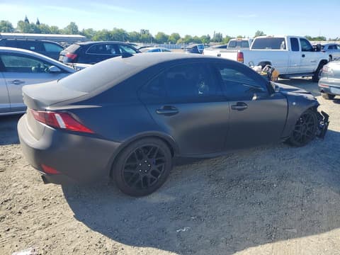 2015 Lexus IS 250, VIN JTHBF1D2XF5072052. Фото 3 з 6 з аукціону Copart. Каталог авто зі США OpenDataCar.