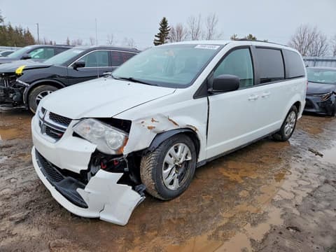 2018 Dodge Grand Caravan, VIN 2C4RDGBGXJR190296. Фото 1 з 6 з аукціону Copart. Каталог авто зі США OpenDataCar.