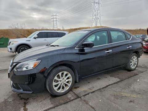 2019 Nissan Sentra, VIN 3N1AB7AP4KY256057. Фото 1 з 6 з аукціону Copart. Каталог авто зі США OpenDataCar.