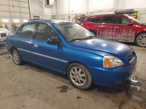 2003 Kia Rio, VIN KNADC125236275231. Фото 4 з 6 з аукціону Copart. Каталог авто зі США OpenDataCar.