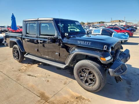 2022 Jeep Gladiator, VIN 1C6HJTAG0NL107835. Фото 4 з 6 з аукціону Copart. Каталог авто зі США OpenDataCar.