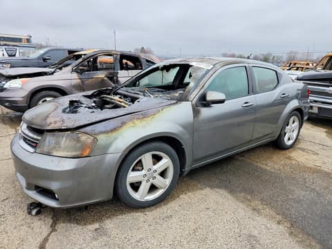 2013 Dodge Avenger, VIN 1C3CDZCB1DN707740. Фото 1 з 6 з аукціону Copart. Каталог авто зі США OpenDataCar.