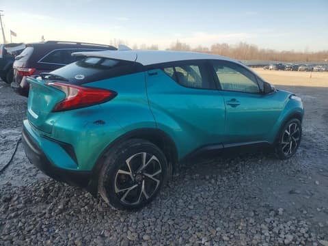 2018 Toyota C-HR, VIN JTNKHMBXXJ1001148. Фото 3 з 6 з аукціону Copart. Каталог авто зі США OpenDataCar.