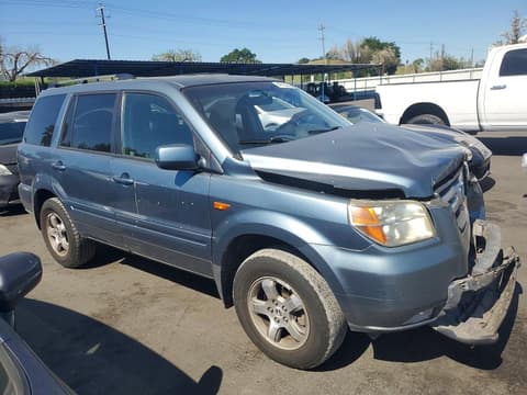 2006 Honda Pilot, VIN 2HKYF18516H543117. Фото 4 з 6 з аукціону Copart. Каталог авто зі США OpenDataCar.