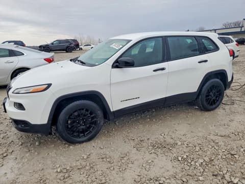 2014 Jeep Cherokee, VIN 1C4PJLAB3EW199661. Фото 1 з 6 з аукціону Copart. Каталог авто зі США OpenDataCar.