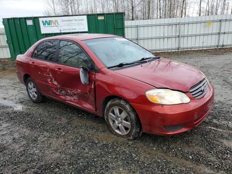 2003 Toyota Corolla, VIN 1NXBR32E23Z013317. Фото 4 з 6 з аукціону Copart. Каталог авто зі США OpenDataCar.