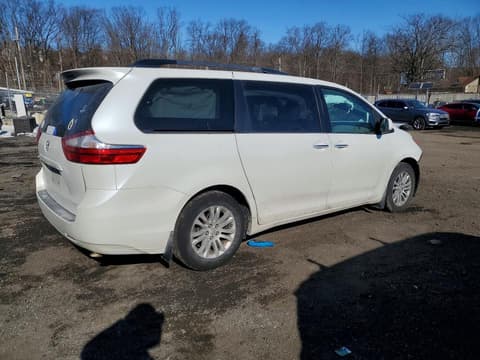 2016 Toyota Sienna, VIN 5TDYK3DC3GS708396. Фото 3 з 6 з аукціону Copart. Каталог авто зі США OpenDataCar.