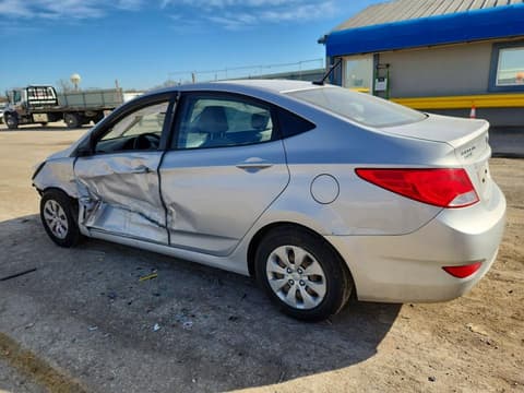 2017 Hyundai Accent, VIN KMHCT4AE0HU273350. Фото 2 з 6 з аукціону Copart. Каталог авто зі США OpenDataCar.
