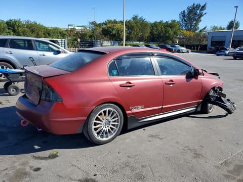 2007 Honda Civic, VIN 2HGFA165X7H513781. Фото 3 з 6 з аукціону Copart. Каталог авто зі США OpenDataCar.