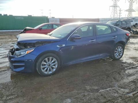 2017 Kia Optima, VIN 5XXGT4L37HG123226. Фото 1 з 6 з аукціону Copart. Каталог авто зі США OpenDataCar.