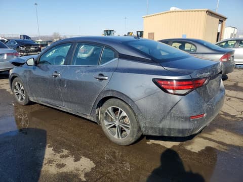 2022 Nissan Sentra, VIN 3N1AB8CVXNY242976. Фото 2 з 6 з аукціону Copart. Каталог авто зі США OpenDataCar.