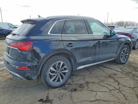 2024 Audi Q5, VIN WA1EAAFY0R2079946. Photo 3 of 6 from Copart auction. OpenDataCar US salvage catalog.