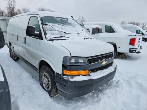 2019 Chevrolet Express 2500, VIN 1GCWGAFPXK1243523. Фото 4 з 6 з аукціону Copart. Каталог авто зі США OpenDataCar.