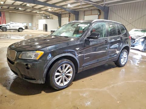 2013 Bmw X3, VIN 5UXWX9C59D0A21633. Фото 1 з 6 з аукціону Copart. Каталог авто зі США OpenDataCar.