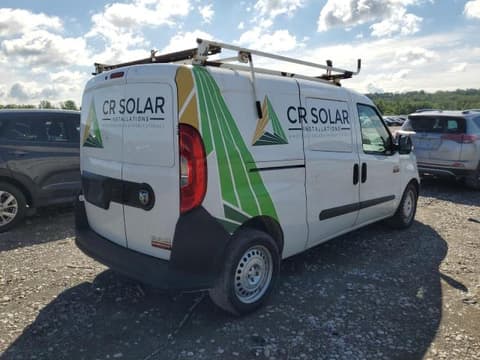 2017 Ram ProMaster City, VIN ZFBERFAB7H6E80499. Фото 3 з 6 з аукціону Copart. Каталог авто зі США OpenDataCar.