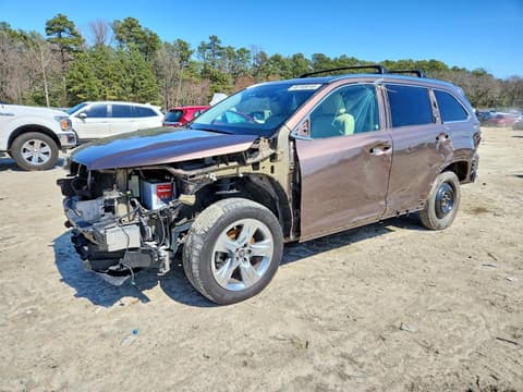 2018 Toyota Highlander, VIN 5TDDZRFH8JS801847. Фото 1 з 6 з аукціону Copart. Каталог авто зі США OpenDataCar.