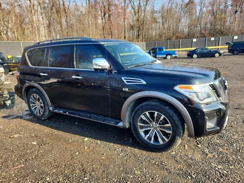 2018 Nissan Armada, VIN JN8AY2NC7JX500603. Photo 4 of 6 from Copart auction. OpenDataCar US salvage catalog.